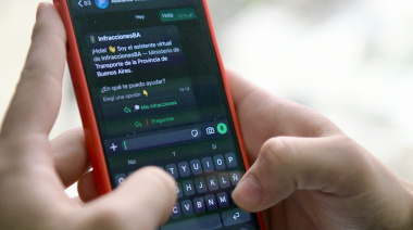 La Provincia lanzó un asistente virtual para consultar e imprimir infracciones de tránsito desde el celular