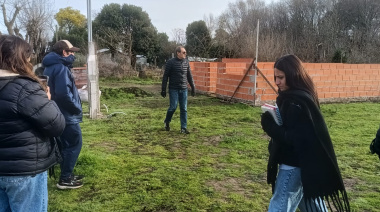 Stadnik recorrió Cadret y acompañó dos proyectos clave: de qué se trata