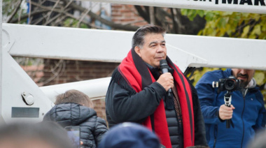 Poncho en mano, Ishii lanzó una dura advertencia a la cúpula del PJ