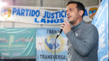 Álvarez denunció “vandalismo para perjudicar la imagen de La Cámpora” y descartó rupturas