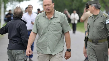 Sergio Berni llamó a construir “una síntesis nacional” y cuestionó la “naturalización del agravio”