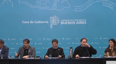 Kicillof activó una mesa interministerial por el “Súper Niño” y anunció una inversión de $2,3 billones