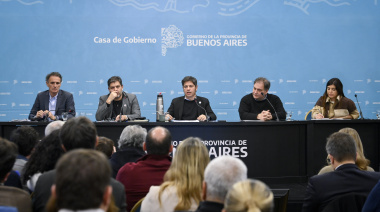 Kicillof activó una mesa interministerial por el “Súper Niño” y anunció una inversión de $2,3 billones
