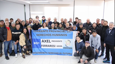 Jorge Ferraresi afina su armado con la Corriente de Derechos Humanos junto a intendentes y dirigentes bonaerenses