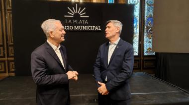 Daniel Passerini pasó por La Plata: foto con Alak y Kicillof con el impulso del “modelo Córdoba”
