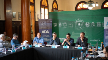 Recoulat encabezó una cumbre regional por el escenario hídrico