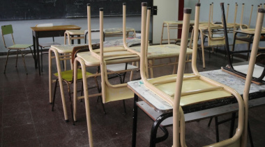 Fuerte acatamiento en rechazo a la violencia escolar y con reclamo paritario