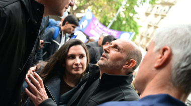 Alexis Guerrera se sumó a la Quinta Marcha Federal Universitaria y exigió al Gobierno que cumpla la ley