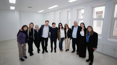 Kicillof desembarcó en General Villegas y mete guiño a Gilberto Alegre