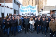 Ferraresi y Secco fueron a respaldar a Cristina tras la condena