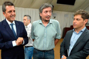 Kicillof, Massa y Máximo con búnker confirmado a la espera de un festejo el 7S