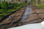 Alerta roja en 9 de Julio: El 75% de los caminos rurales están intransitables