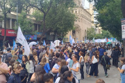 La CGT marchó al Congreso: “La reforma no resuelve los problemas, los agrava”