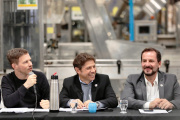 Kicillof apuesta a la tecnología y amplía su alianza con alcaldes de la Primera Sección