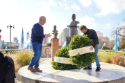 Homenaje a Evita con clima de interna y señales hacia la sucesión bonaerense