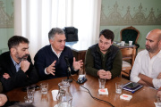 Pareja acomodó la tropa y puso reparos en la Autonomía Municipal: “Hasta dónde nos convenga”