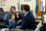 Marina Sánchez Herrero pasó por La Plata y habló sobre las vacantes en la Corte: “Son decisiones del Gobernador”