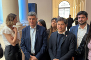 Daniel Passerini pasó por La Plata: foto con Alak y Kicillof con el impulso del “modelo Córdoba”