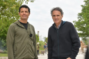 Mauro García capitalizó la visita de Katopodis con una recorrida por obras