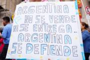 Organizaciones sociales se movilizaron a Tribunales para presionar la Corte por la Ley de Tierras